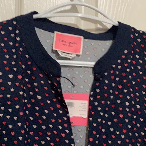 Kate Spade lips crepe dress size 12. Never worn - Picture 2 of 5